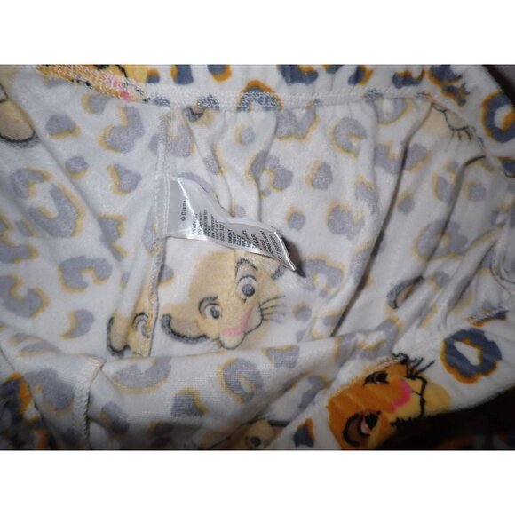 Disney Simba Lion King Velour Pajama Set XL 16-18 Henley Shirt Pants Cozy Soft - Picture 7 of 8